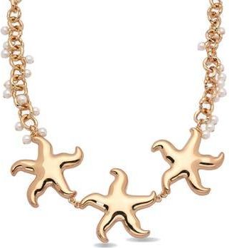 Eye Candy Los Angeles Lauren Starfish Necklace in Gold at Nordstrom Rack