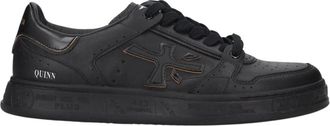 Premiata Quinn Sneakers - Heren - Sneakers - Zwart - 39 EU - Leer - Schoenen