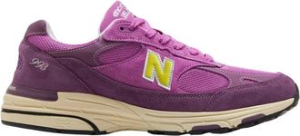 New Balance 993 Sneakers - Heren - Sneakers - Paars - 43 EU - Su&egrave;de - Schoenen