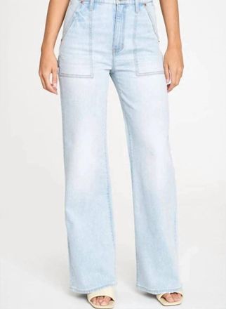 Daze Far Out Utility Denim Jean In First Sight Vintage