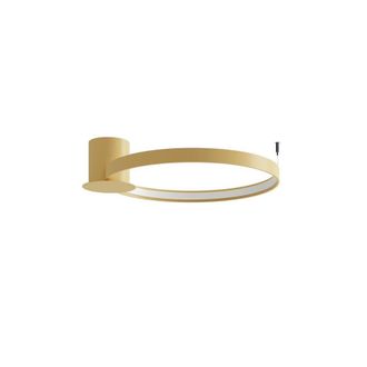 Sollux Lighting Modern Ceiling Lamp 13x55x61cm 1xLight 3000K in Gold | Size: 13 x 55 x 61 cm