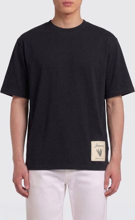 Jacquemus T-shirt in cotone con maxi logo Jacquemus
