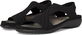 Naot Kawhia Womens Sandals Black Knit : EU 42 (US Womens 11) M, Canvas
