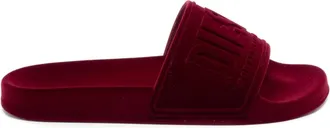 Diesel Sa-Mayemi Cc slides - women - Polyester/Polyester/Polyester/Polyurethane - 36.5 - Red