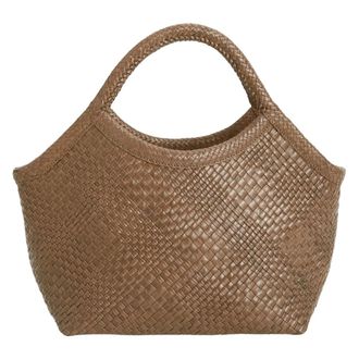 Ibeliv Pure Handtas - Dames - Tassen - Bruin - Maat: ONE Size Katoen