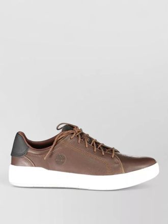Timberland leather lace-up sneakers