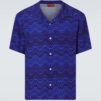 Missoni Zigzag bowling shirt