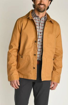 Duck Head Field Lumber Coat In Tan