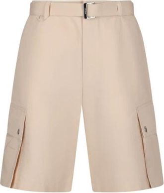 Jacquemus Cargo Bermuda Shorts - Heren - Korte Broeken - Beige - L - Korte Broeken
