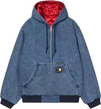 Carhartt Work in Progress OG Active Jacket 50th Anniversary Edition - Heren - Winterjassen - Blauw - S - Katoen - Jassen