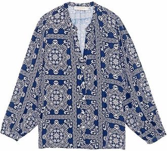 La petite &eacute;toile Losse bedrukte blouse CAISY