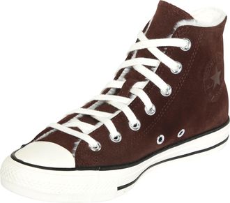 Converse Sneaker CONVERSE CHUCK TAYLOR ALL STAR, Damen, Gr. 37,5, totally fudged, egret, schwarz, Textil, Schuhe Sneaker, gef&uuml;ttert mit Warmfutter