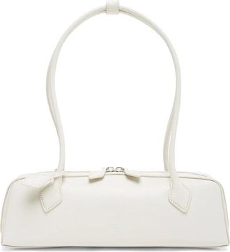 Alaia White Le Teckel Medium Shoulder Bag