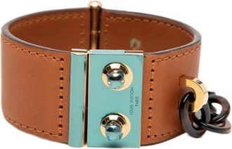 Louis Vuitton 2013 Nomade Lock Me Bracelet costume bracelet - Marrone