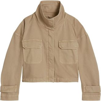 Marc O'Polo Dames, Jassen, Beige, Maat: XS Denim
