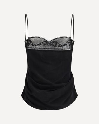 Magda Butrym Silk draped Top Female 40