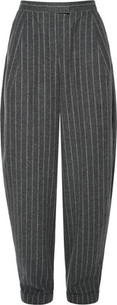 Anouki Broek met krijtstreep - Grijs