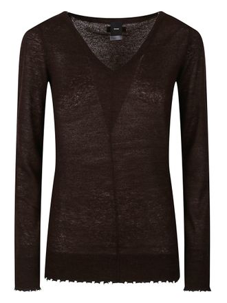 Pinko Oporto Lightweight Semi Sheer Sweater
