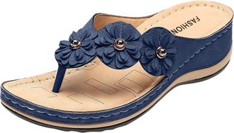 Generic Zuoyue Orthopedic Sandals Women Womens Orthotic Slides Comfort Plantar Fasciitis Arch Support Walking Sandals Beach Sandal for Women Thong Beach Shoes