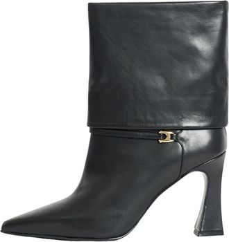 Albano 2910 Enkellaars - Dames - Laarzen met Hak - Zwart - 41 EU - Su&egrave;de - Schoenen