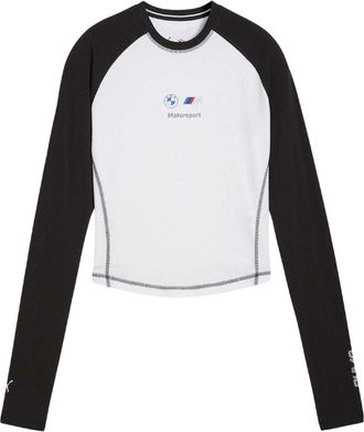 Puma Motorsport-T-shirt met lange mouwen voor dames (Poema Wit)