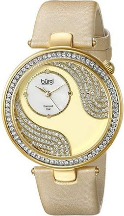 Bürgi Pave Design Quartz Ladies Watch BUR155YG