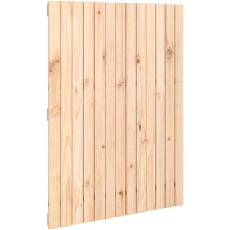 vidaXL Wall Headboard 82.5x3x110 cm Solid Wood Pine Vidaxl