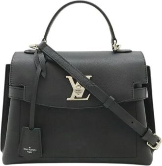 Louis Vuitton Pre-owned Lockme Ever BB Handtasche Soft Calf Leather - Dames - Vintage Handtas - Zwart - ONE Size - Leer - Vintage