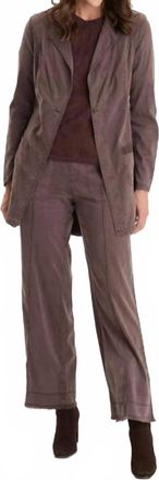 Xcvi Orn Wide Leg Pant In Bistro