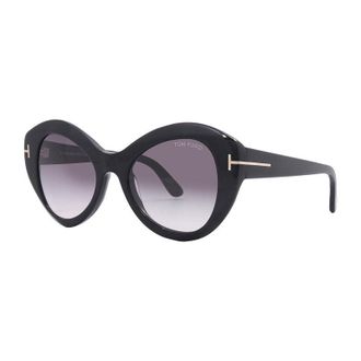 Tom Ford FT1084 01B Shiny Black/Gradient Smoke