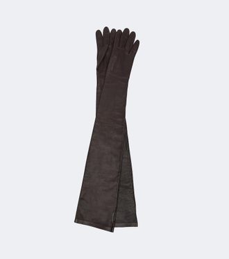Khaite Remo leather gloves