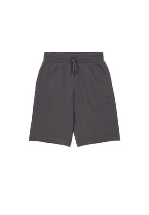 Champion Bermudas CHAMPION ICONS Terry Bermuda with Big Logo, Herren, Gr. XL (164/170), N-Gr, schwarz, Obermaterial: 73% Baumwolle, 27% Polyester, Hosen Bermud