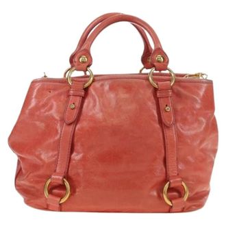 Miu Miu Borsa in Pelle Pre-owned - - Pre-owned - Donna - Rosa - ONE SIZE
