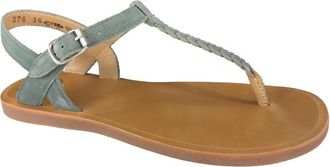 Pom dApi Stijlvolle Platte Sandalen voor Zomer - Dames - Sandalen - Groen - 35 EU - Schoenen