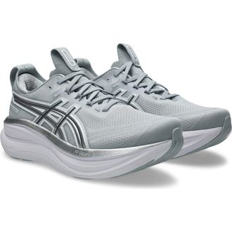 Asics GEL-NIMBUS 28 ATC Running Shoe in Piedmont Grey/Pure Silver at Nordstrom, Size 11.5