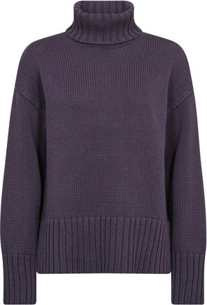 Mos Mosh Gebreide kleding - Dames - Coltruien - Paars - XL - Truien & Vesten