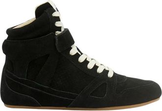 Isabel Marant Senny High - Dames - Sneakers - Zwart - 38 EU - Leer - Schoenen
