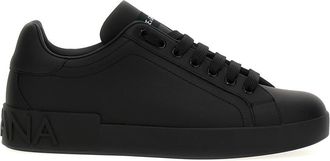 Dolce & Gabbana Black Portofino Sneakers