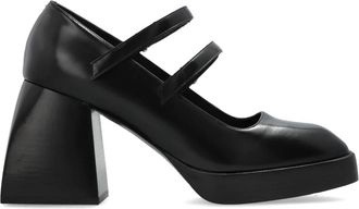 Nodaleto Hakken - Dames - Pumps - Zwart - 41 EU - Leer - Schoenen