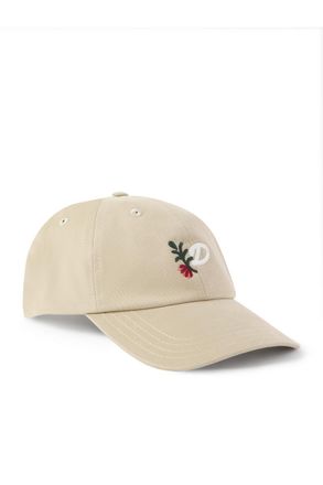 Drake's D Flower Embroidered Cotton-Twill Baseball Cap