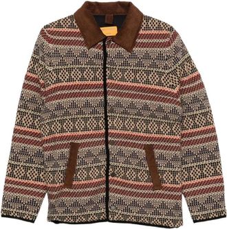 Guest In Residence M36019Am Western Industry Jacket - Heren - Zomerjassen - Bruin - L - Wol - Jassen