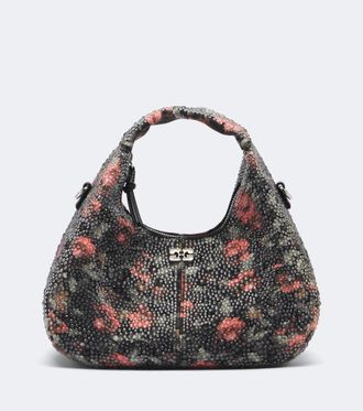 Ganni Borsa a mano Mini floreale