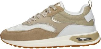 Palpa Jasmine Sneakers Laag - Dames - Sneakers - Beige - 37 EU - Schoenen