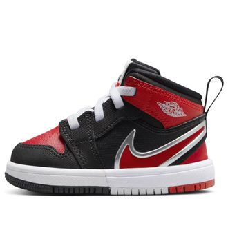 Nike Jordan (TD) Air Jordan 1 Mid RM EasyOn Black University Red FQ1283-006