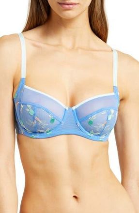 Skarlett Blue Spellbound Underwire Full Coverage Bra in Pool Combo at Nordstrom Rack, Size 30G (4D Us)