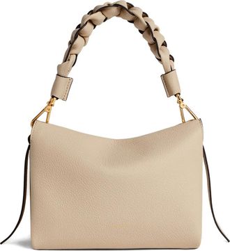 Coccinelle Borsa a spalla con manico intrecciato - Toni neutri