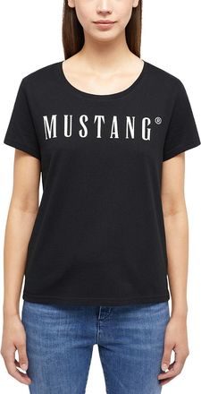 Mustang Jeans Rundhalsshirt »ALMA« mit Logo Print