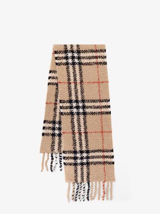 Burberry Sciarpa in bouclé di misto lana e alpaca - BURBERRY - gender_Man