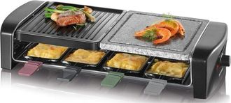 Severin Raclette Mixta Party Grill 8 Personas-1400 W