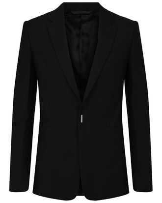 Givenchy Slim-Fit Hook Wool & Mohair-Blend Blazer